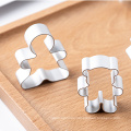 Cookie Cutter Tools Aluminium Alloy Gingerbread Holiday Biscuit Mold Kitchen cake Decorating Tools